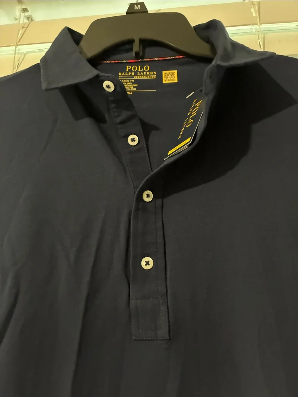 Polo by Ralph Lauren Navy Long-Sleeve Polo Shirt